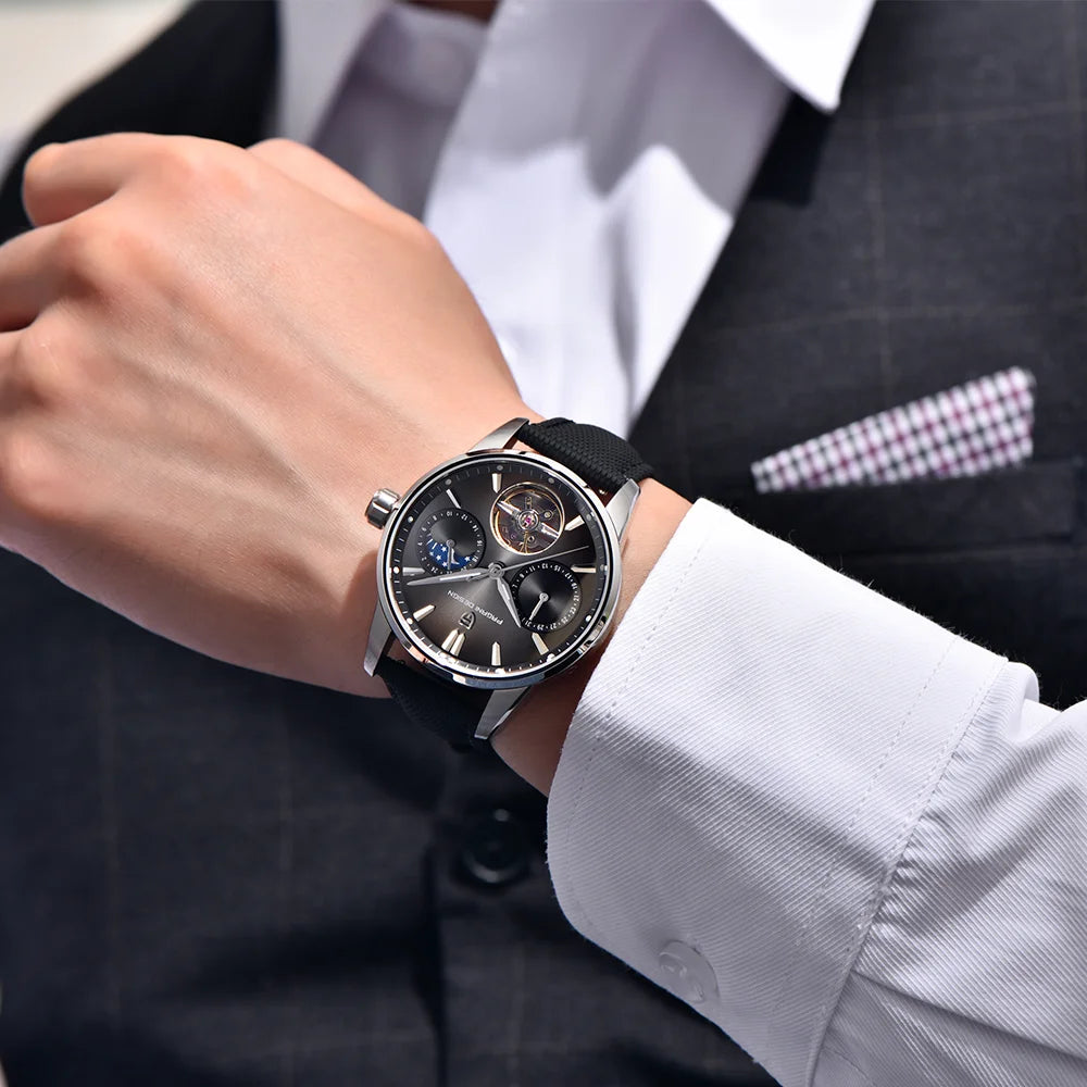 PAGANI DESIGN Orologio meccanico automatico da uomo 41mm PDYS021