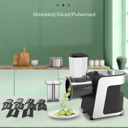 Tritatutto Elettrico Multifunzione per Verdure e Frutta, Affettatrice Elettrica per Patate e Carote, Utensile da Cucina