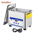 SucceBuy 800ml Ultraschallreiniger Tragbare Reinigungsmaschine 35W Mini-Geschirrspüler Ultraschallbad Schallgerät