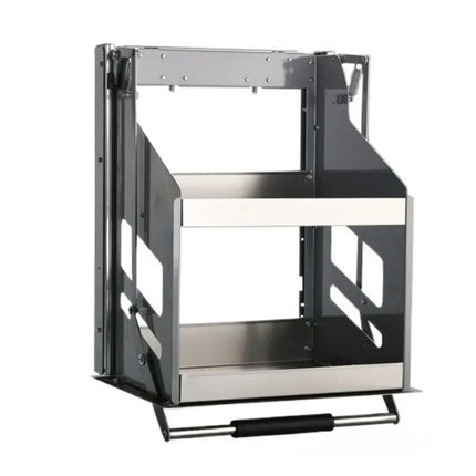 Space-Saving Pull-Down Shelf, Wall-Mounted Retractable Cabinet, Organizer Shelf, Kitchen Spice Racks, Multifunctional Kitchen Furniture