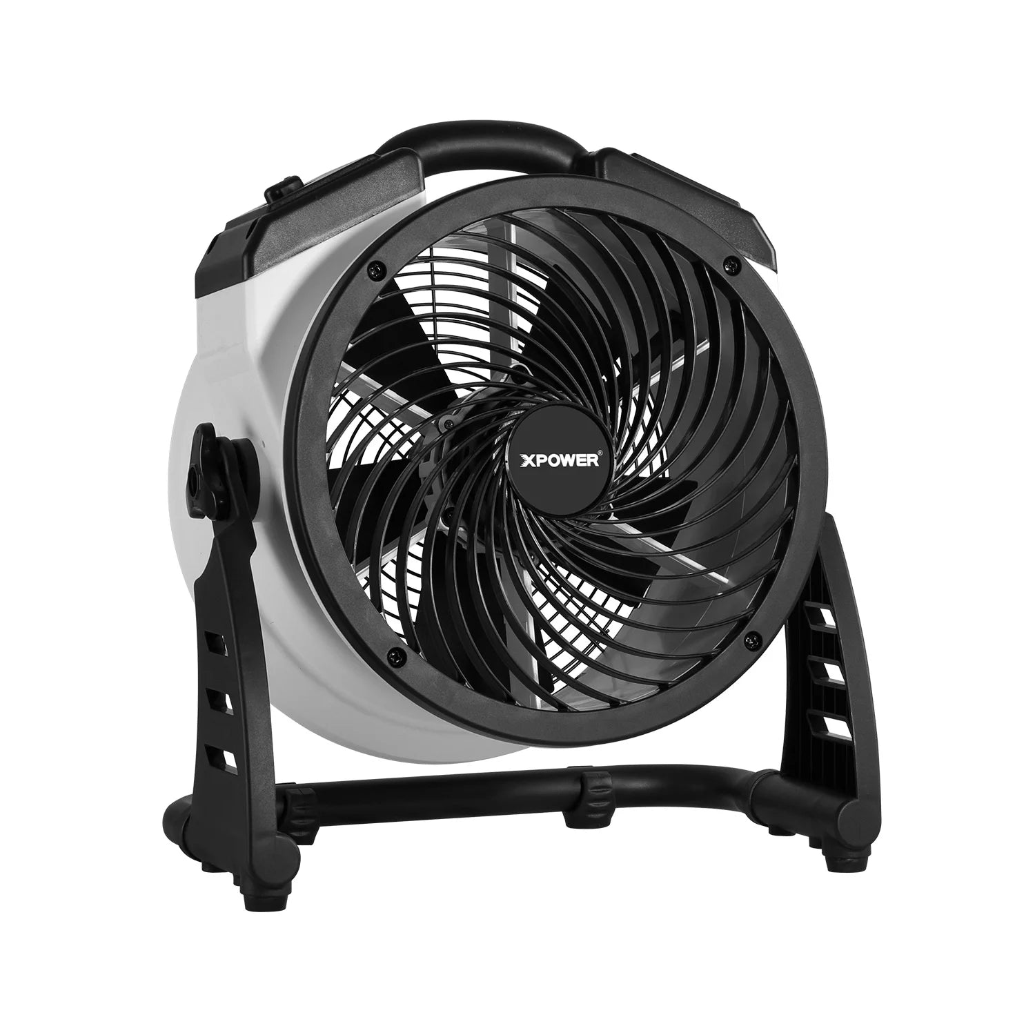 XPower FC-100 Ventilatore Industriale ad Alta Prestazione per Tutta la Stanza, Circolatore d'Aria, Ventilatore da Pavimento Multiuso a Velocità Variabile