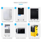 Nuovo Condizionatore d'Aria Portatile 12000 BTU, Unità AC Mobile con Ventilatore, Raffreddamento e Deumidificatore per Casa, Ufficio, Campeggio, Raffrescatore Personale