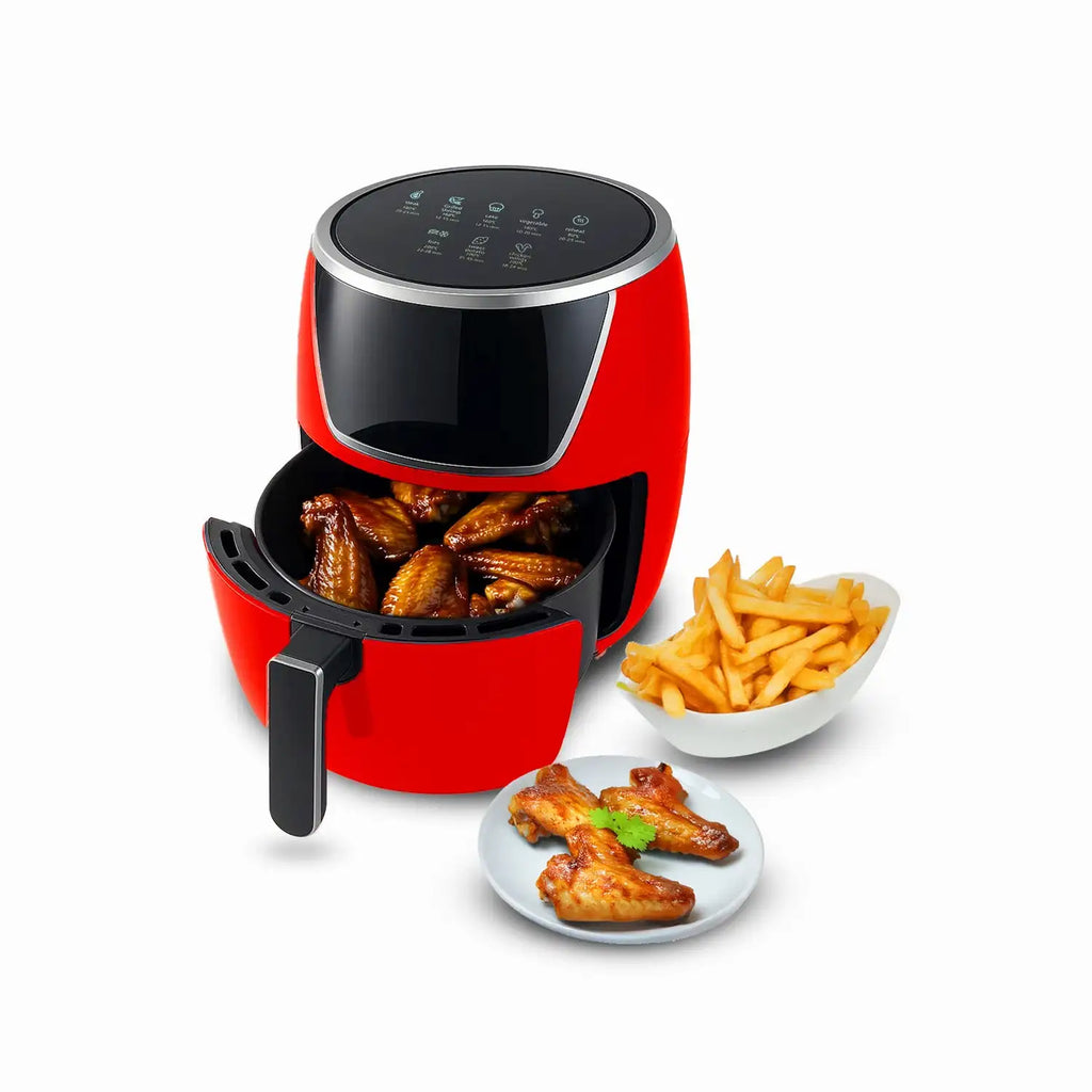 Friggitrice ad Aria 5L 1400W con Timer 60 Minuti e Display LED Touch