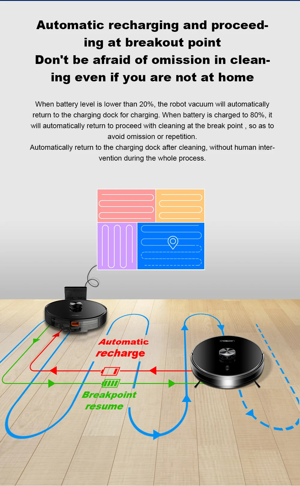 (codice promozionale: AEGG66)  Aspirapolvere robot ibrido Liectroux X6,navigazione laser Lidar,6500 pa,mappa multi-piano,pulizia a umido a forma di Y,zona vietata APP,area selettiva,riprendi punto di interruzione