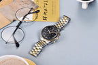 PAGANI DESIGN Orologio da Polso al Quarzo con Vetro Zaffiro, Cronografo Sportivo Impermeabile 10 Bar, Acciaio Inossidabile 316L