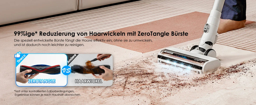Tineco Floor One Switch S6 Staubsauger- und Wischroboter 5-in-1 mit Selbstreinigungsfunktion und doppelter rotierender Bürste für schnelle Reinigung