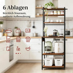Kaffeestation, Küchenregal mit Steckdosen, Küchenschrank, Mini-Küchenarbeitsplatz, Ausstellungsregal – Alles in Einem für die Organisation von Kaffee und Geräten