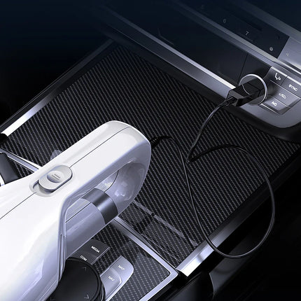 Mini aspirapolvere portatile senza fili, pulitore manuale, potente macchina per la pulizia, elettrodomestico per auto per polvere e peli di animali domestici, ricarica USB