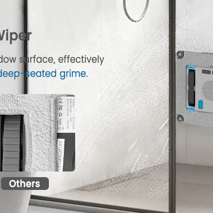 COTIAR Winbot W10 3100Pa Robot Window Cleaner with 5 Cleaning Modes, Intelligent Electric Control via App and Remote Control