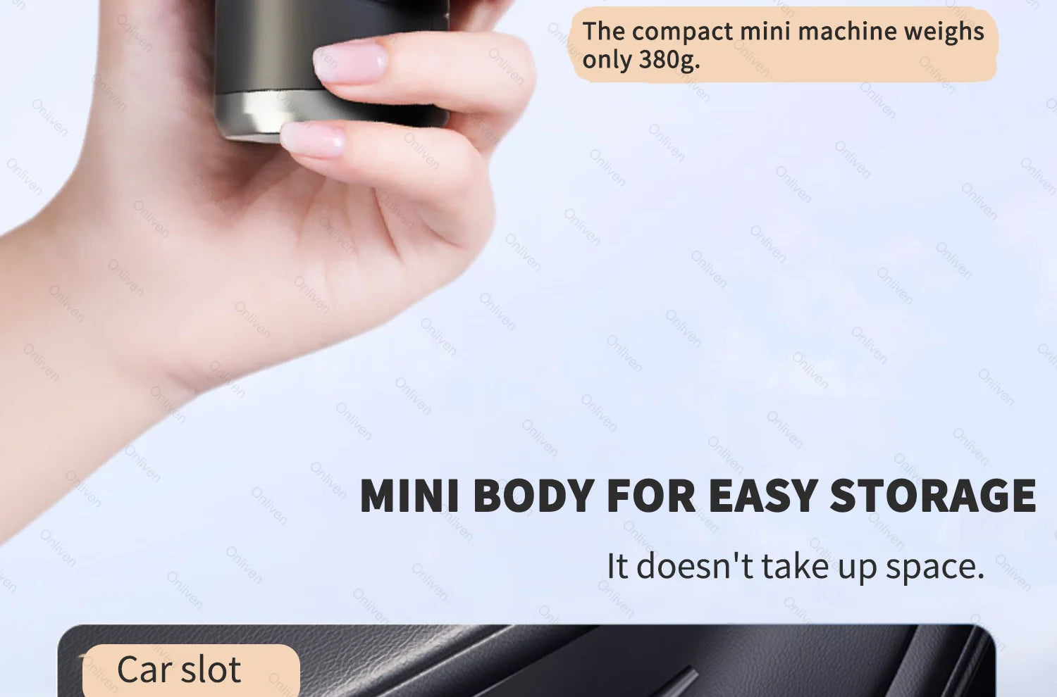 SZUK 98000PA Auto-Staubsauger Mini Leistungsstarke Reinigungsmaschine Starke Saugkraft Drahtloser Handstaubsauger für Zuhause und Auto