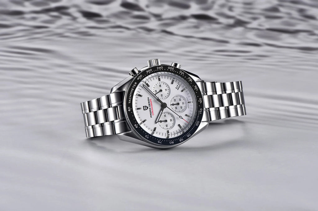 PAGANI DESIGN Orologio da Uomo al Quarzo Cronografo Modello PD-1701 Vetro Zaffiro Impermeabile 100M