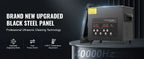 SucceBuy 2L 3L 6L 10L 15L Ultraschallreiniger Tragbare Ultraschall-Spülmaschine Ultraschall-Haushaltsgeräte mit Timer