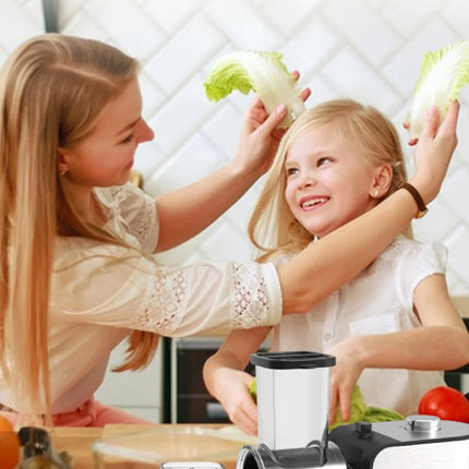 Tritatutto Elettrico Multifunzione per Verdure e Frutta, Affettatrice Elettrica per Patate e Carote, Utensile da Cucina