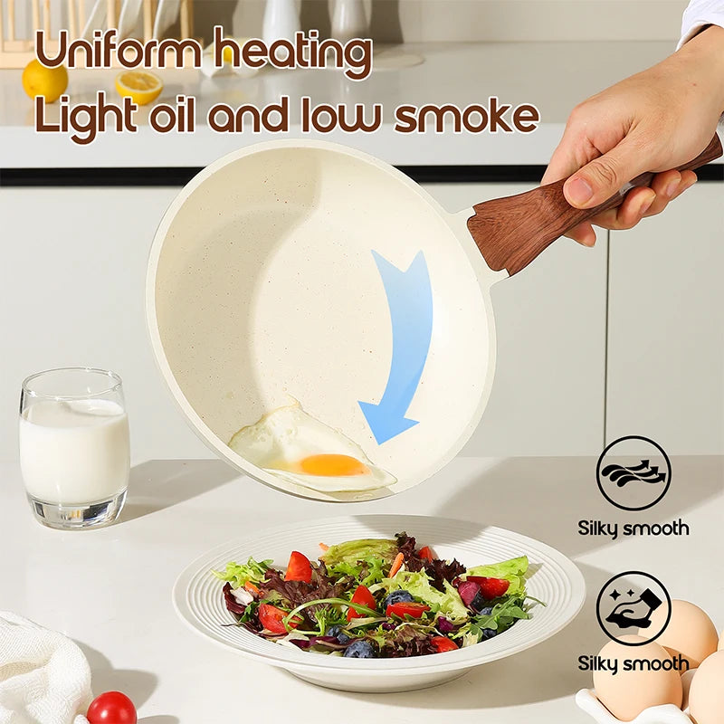 DONNOR 21 Pezzi Set di Pentole in Ceramica Set di Pentole e Padelle Antiaderenti Set da Cucina con Utensili e Protezioni per Padelle JT529