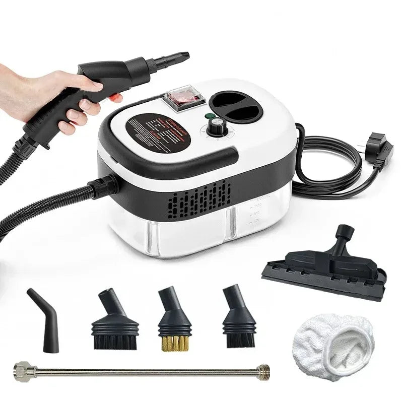2500 W Dampfreiniger Tragbarer Hochtemperatur-Dampfreiniger für Küche, Auto, Zuhause, Klimaanlage zur Sterilisation