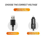 Ventilatore per auto EAFC 5V 12V a doppia testa con raffreddamento ad aria a 360° °   Mini ventilatore portatile USB regolabile per auto, accessori per auto a basso rumore