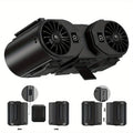 Ventilatore 2-in-1 Staccabile con Clip da Cintura e Cordino da Collo, Potente Ventilatore Ricaricabile da 10000mAh per Lavoro all'Aperto, Campeggio, Pesca