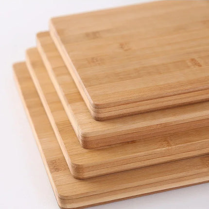 Natural bamboo kitchen cutting board large rectangular thickened solid wood cutting board available on both sides