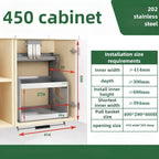 Scaffale Sollevabile Salvaspazio, Armadietto a Muro Estraibile, Scaffale Organizzatore, Scaffali Porta Spezie da Cucina, Mobili Multifunzionali per Cucina