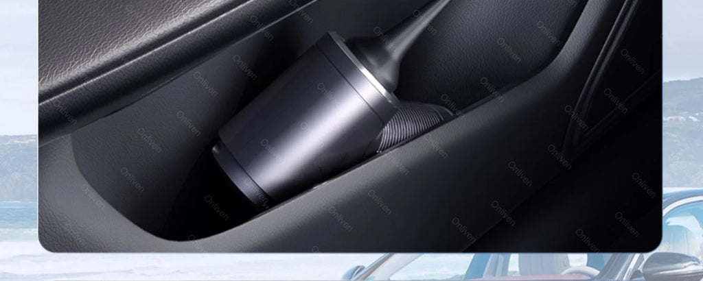SZUK 98000PA Auto-Staubsauger Mini Leistungsstarke Reinigungsmaschine Starke Saugkraft Drahtloser Handstaubsauger für Zuhause und Auto