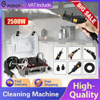 Podofo Dampfreiniger 1500W Hochtemperatur- und Hochdruckdampfreiniger, Dampfreiniger für Küchenabzugshauben, Sterilisations- und Sprühwaschmaschine