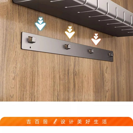 Condizionatori da cucina a parete Scaffale per spezie Scaffale per organizer Scaffale per cucina Organizzatori per scaffali da parete Gancio per appendere per la cucina