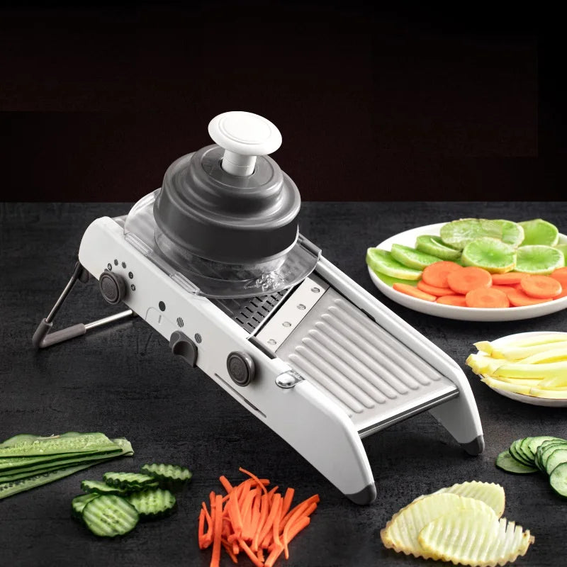 Super Küchenhelfer Gemüseschneider Slicer Reibe Salatassistent