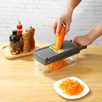 14/16 in 1 tritatutto per verdure multifunzionale cipolla patate tritatutto griglia alimentare grattugia per uso alimentare affettatrice per verdure da cucina Dicer