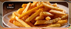 Aigostar Fries 30IZD 1.5L Friggitrice Compatta in Acciaio Inossidabile 1000W con Finestra di Visualizzazione e Controllo Temperatura