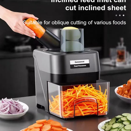 4-in-1 electric vegetable chopper, automatic food processor, small cooking appliance, heavy-duty meat grinder for home use