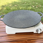 Backformen antihaftbeschichtete Pfannen zum Braten Pfanne runder Induktionsherd für Outdoor-Camping Küche Backutensilien Haushaltswerkzeuge