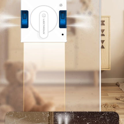 Robot Lavavetri Liectroux YW509, Spray d'Acqua a 4 Vie, Robot per la Pulizia di Vetri, Pavimenti in Vetro e Pareti in Vetro, Robot Aspirapolvere per Finestre, Navigazione Intelligente, Triplo Sistema di Sicurezza