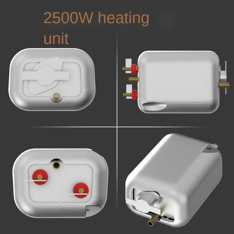 2500 W Dampfreiniger Hochtemperatur-Sterilisations-Druckstrahl-Waschmaschine Handheld für zu Hause, Auto, Küche, Klimaanlage