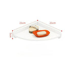 Accessori da Cucina: Porta Spezie Triangolare Multistrato da Parete Senza Foratura, Contenitore Multifunzionale Salvaspazio