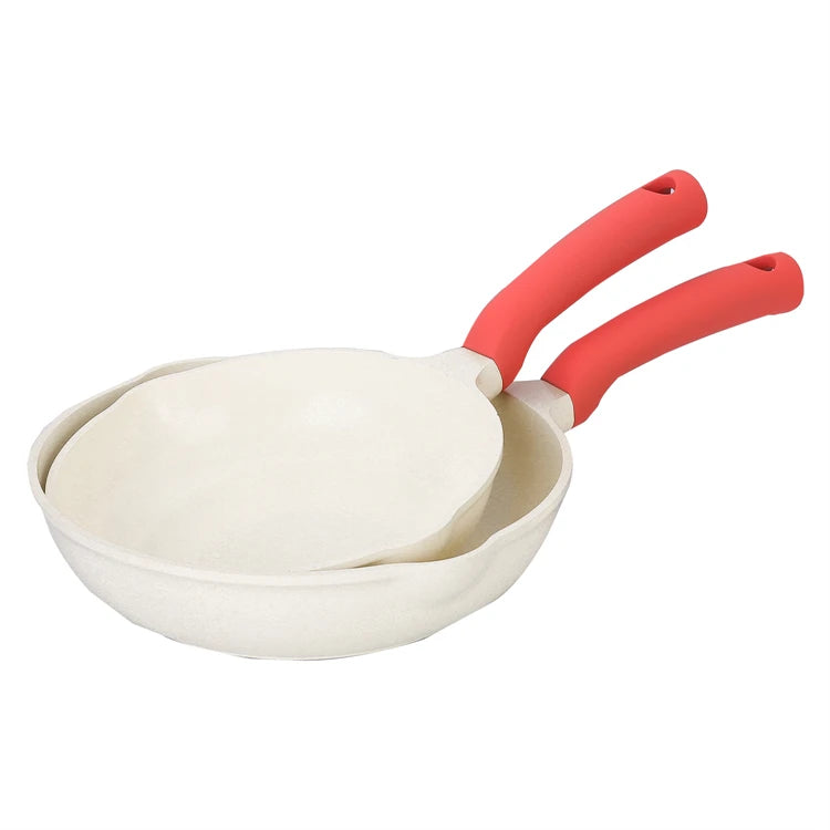 DONNOR 13-teiliges Topf- und Pfannenset, Kochgeschirr-Set, Induktionskochgeschirr-Set, Induktions-Töpfe und -Pfannen-Set, ofenfest JT448