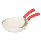 DONNOR 13-teiliges Topf- und Pfannenset, Kochgeschirr-Set, Induktionskochgeschirr-Set, Induktions-Töpfe und -Pfannen-Set, ofenfest JT448