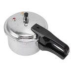 3-Liter-Aluminiumlegierung-Schnellkochtopf, 18 cm Mini-Schnellkochtopf mit 3-Liter-Boden für Gasherd, 3-Liter-Aluminiumlegierung-Schnellkochtopf