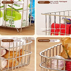 1Pc Cipolla Zenzero Aglio Scaffale Da Cucina Appeso A Parete Condimenti Spezie Verdura Frutta Rack di Stoccaggio Cestino di Scarico A Parete Punch-Free