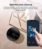 Liectroux X6 LDS Saugroboter, Lidar-Lasernavigation, kombinierte Trocken- und Nassabsaugung, 6500 Pa Saugleistung, Mehrfachkartenfunktion, Y-förmige Reinigung, Teppich-Turboreinigung, APP-Sperrzonen, selektiver Bereich