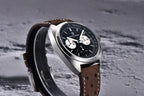PAGANI DESIGN Orologio da polso al quarzo uomo Retro Panda Cronografo Vetro zaffiro