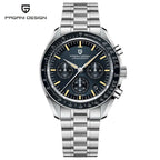 PAGANI DESIGN Orologio da Polso Uomo Quarzo Cronografo Luna Vetro Zaffiro Modello PD-1701-EU