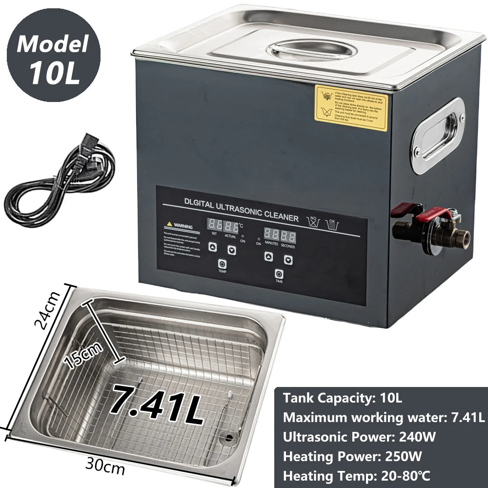 2L, 3L, 6L, 10L, 30L Ultraschallreiniger, Ultraschallreinigungsmaschine, Ultraschallbad, Ultraschallgerät zur Schmuckreinigung