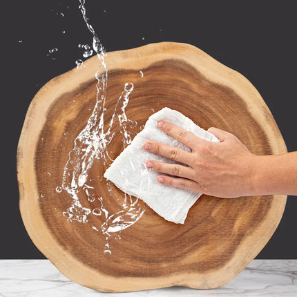 Vassoio da portata in legno massello naturale con grano unico, piatto da bistecca in legno irregolare fatto a mano, tagliere, utensili da cucina per ristoranti
