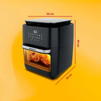 Friggitrice Aria 12L con Display LED Touch Timer 60 Min e Ricette Preimpostate