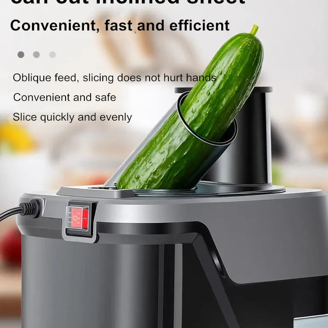 4-in-1 electric vegetable chopper, automatic food processor, small cooking appliance, heavy-duty meat grinder for home use