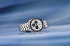 PAGANI DESIGN Herren-Armbanduhr mit Meteoritenzifferblatt, luxuriöse Quarzuhr, Sport-Chronograph, wasserdicht, mit AR-Saphirglas.