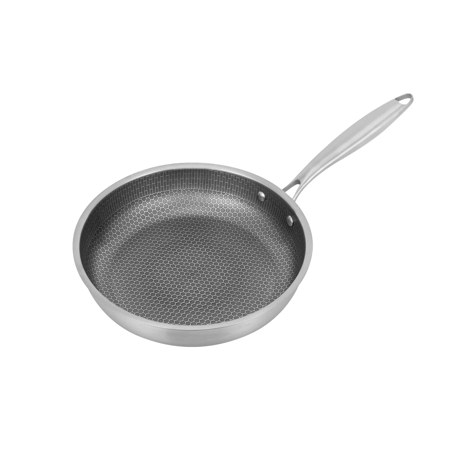 Padella a nido d'ape 28 cm - Padella per cucinare e arrostire - Padella antiaderente a nido d'ape - per piano cottura a induzione