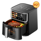 Patbrela Friggitrice ad Aria 8L 1700W con Touch Screen LED e 11 Funzioni Preimpostate