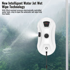 Fenstersauger-Roboter 5600Pa mit Fernbedienung, intelligenter Fenstersauger mit doppelter rotierender Wischfunktion, automatischer Wassersprühfunktion, elektrischer Roboter zur Glasreinigung