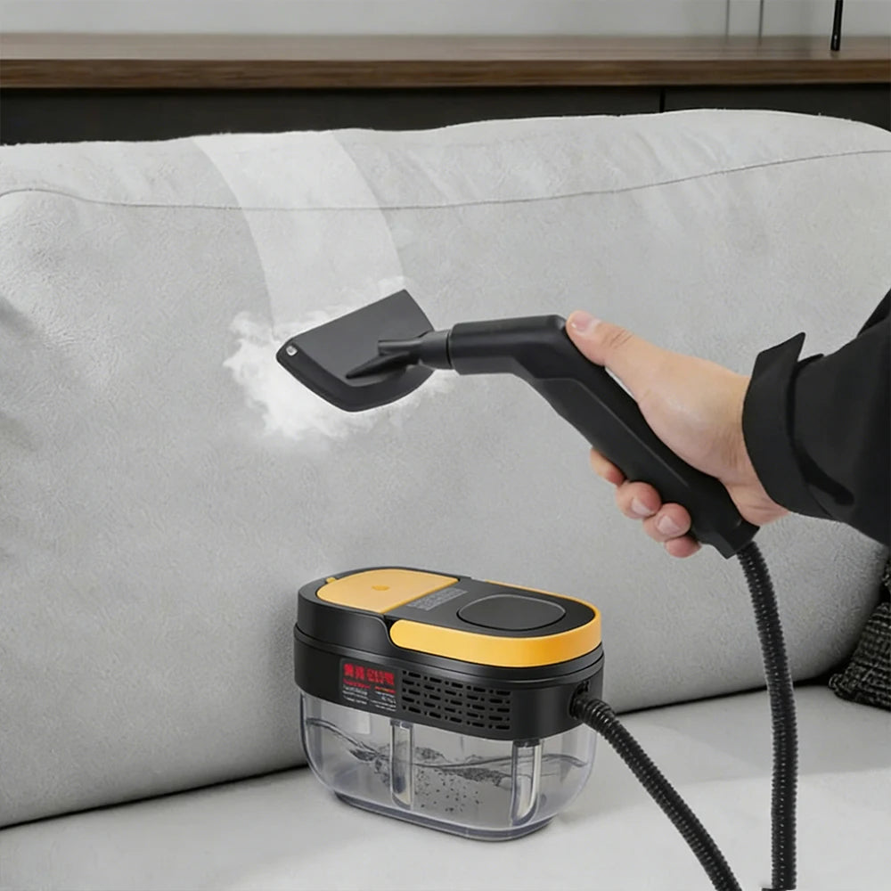 Dampfreiniger Handgerät 2500W, Hochtemperatur-Dampfreiniger, Dampfstrahler für Zuhause, Auto und Küche